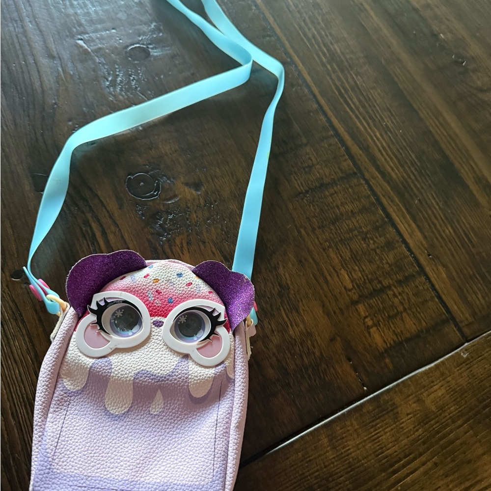 Kids Ice Cream Crossbody Bag - Purple and Blue